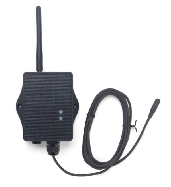 Capteur Dragino D20S-LS solaire avec sa sonde de température de sol enterrable