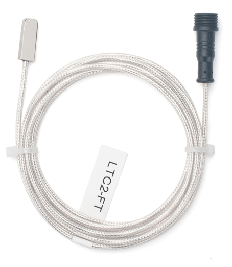 Sonde PT100 plate Dragino DR-FT avec câble de 2 mètres et connecteur étanche