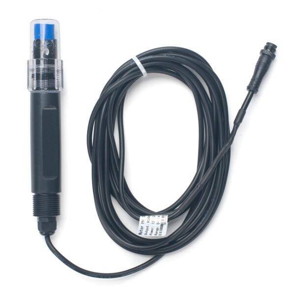 Sonde pH Dragino DR-PH01 avec capuchon de protection et câble de 5 mètres