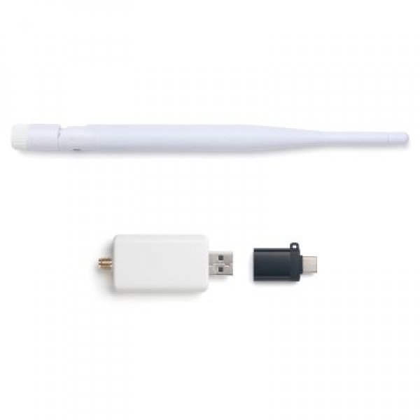 Adaptateur USB LoRaWAN Dragino LA66 version v2 avec boîtier et antenne
