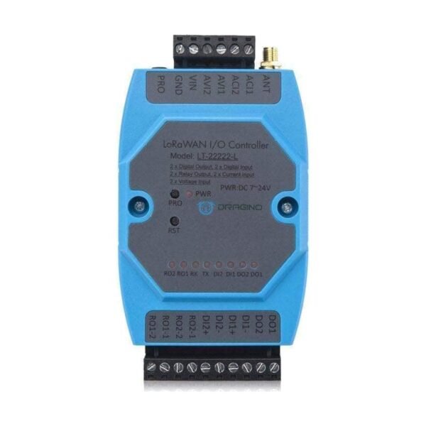 Contrôleur LoRaWAN de pompes et vannes à 2 relais LT-22222-L